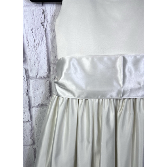 Us Angel First Communion Party Special Occasion Flower Girl Dress Ivory SIze 12 - Picture 7 of 10